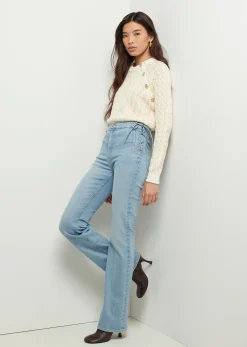 Women Derek Lam Pants & Shorts<June High Rise Kick Flare Jeans