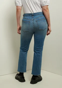 Women Derek Lam Pants & Shorts<Kate High Rise Ankle Straight Leg Jeans