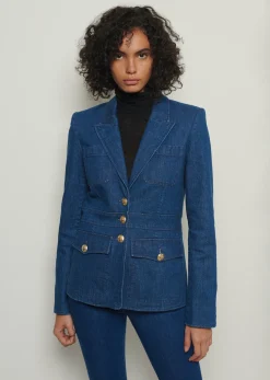 Women Derek Lam Denim<Keith Utility Denim Jacket
