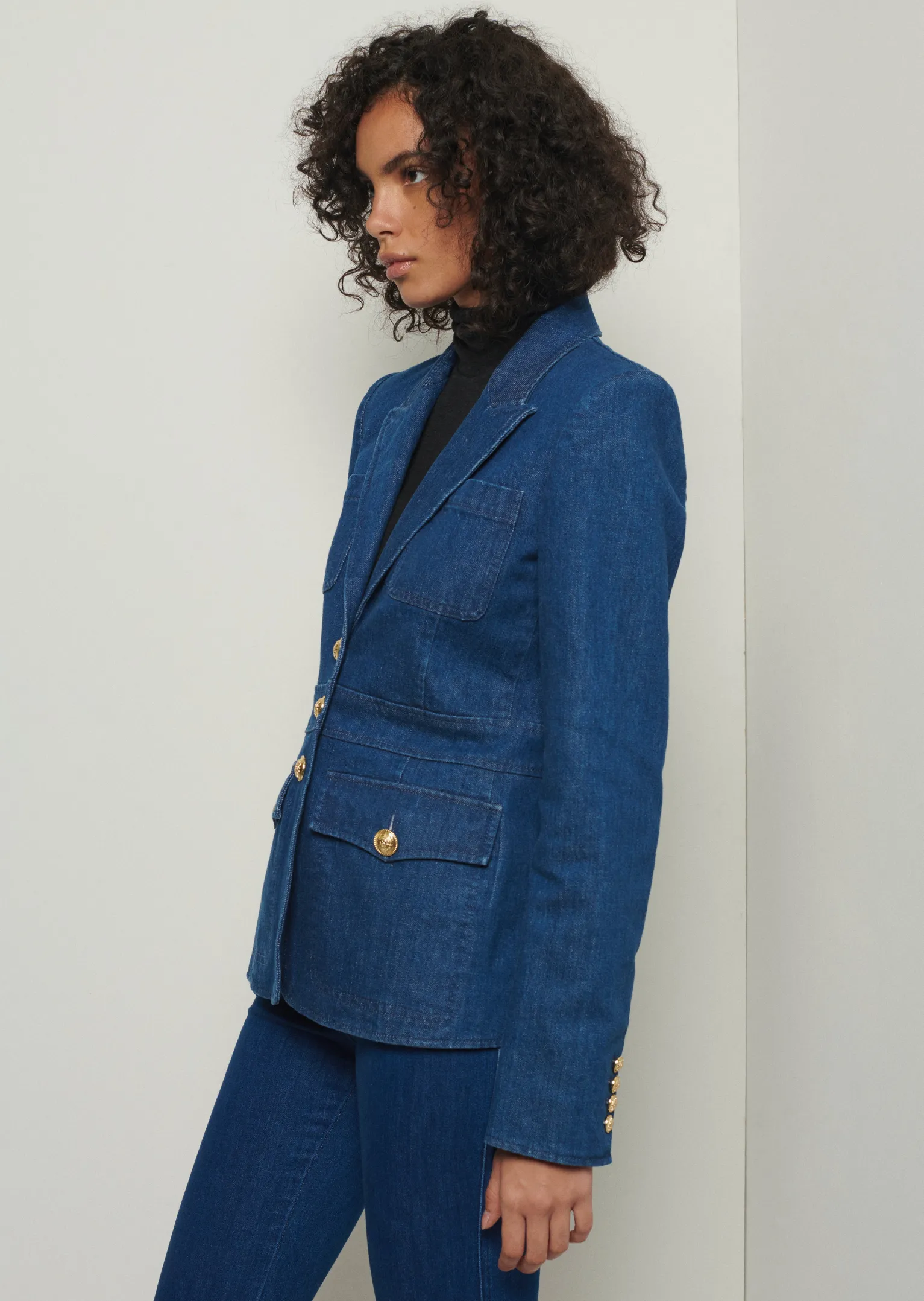 Women Derek Lam Denim<Keith Utility Denim Jacket