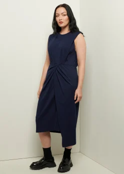 Women Derek Lam Essentials<Landry T-Shirt Dress With Twist Wrap Detail