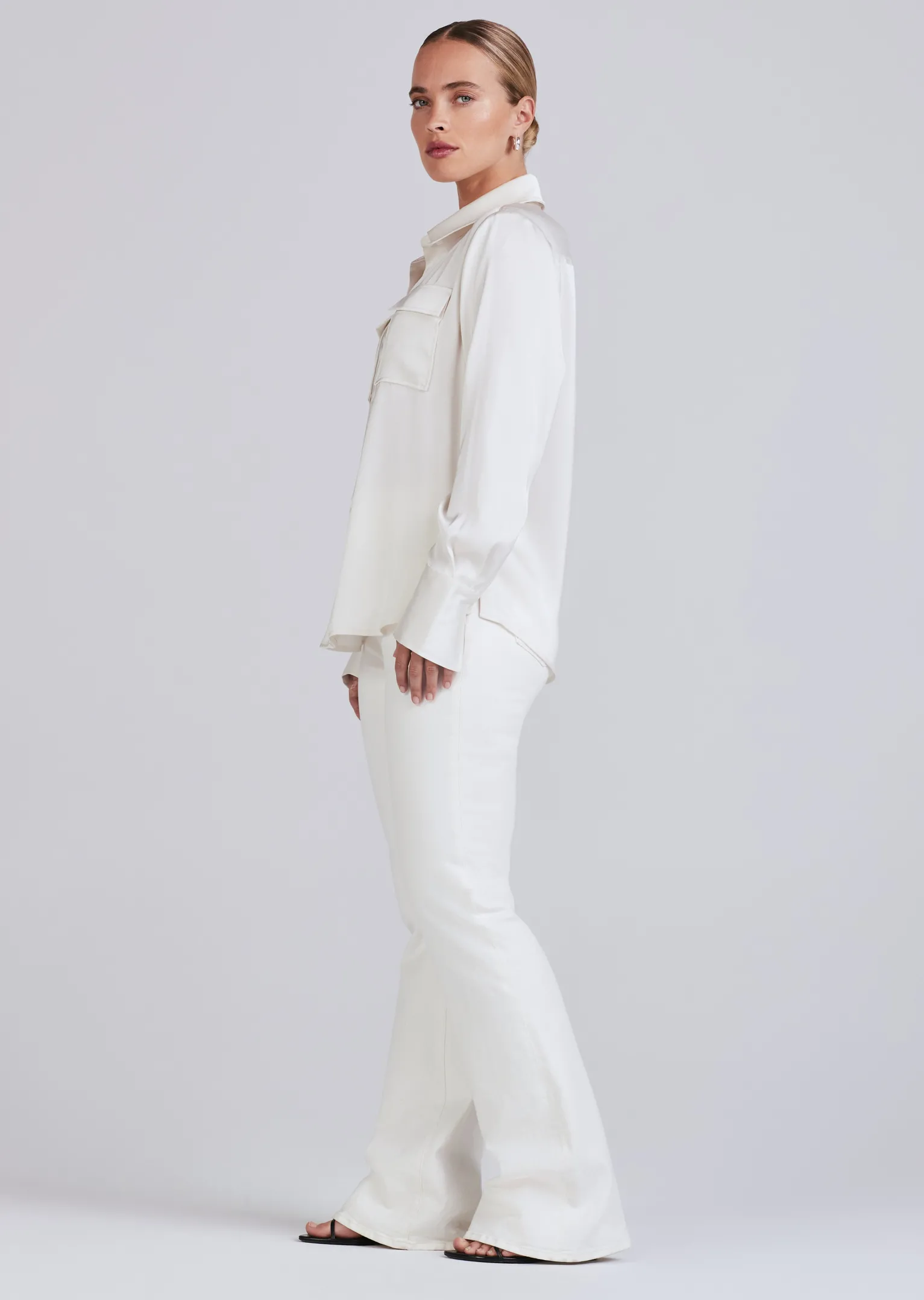 Women Derek Lam Essentials<Lorena Button Down Blouse