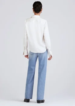 Women Derek Lam Essentials<Lorena Button Down Blouse
