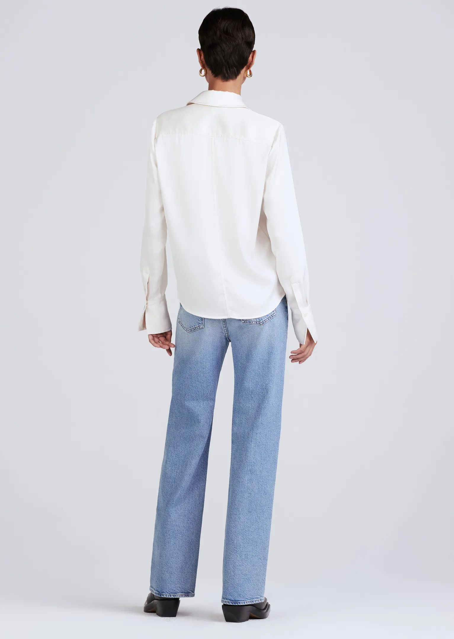 Women Derek Lam Essentials<Lorena Button Down Blouse