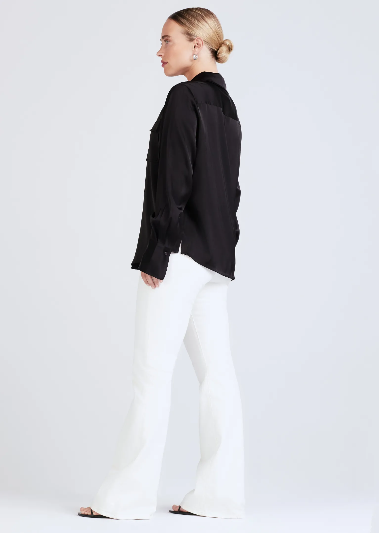 Women Derek Lam Essentials<Lorena Button Down Blouse