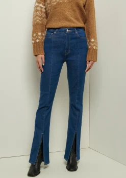 Women Derek Lam Denim<Lucia Front Slit Jeans