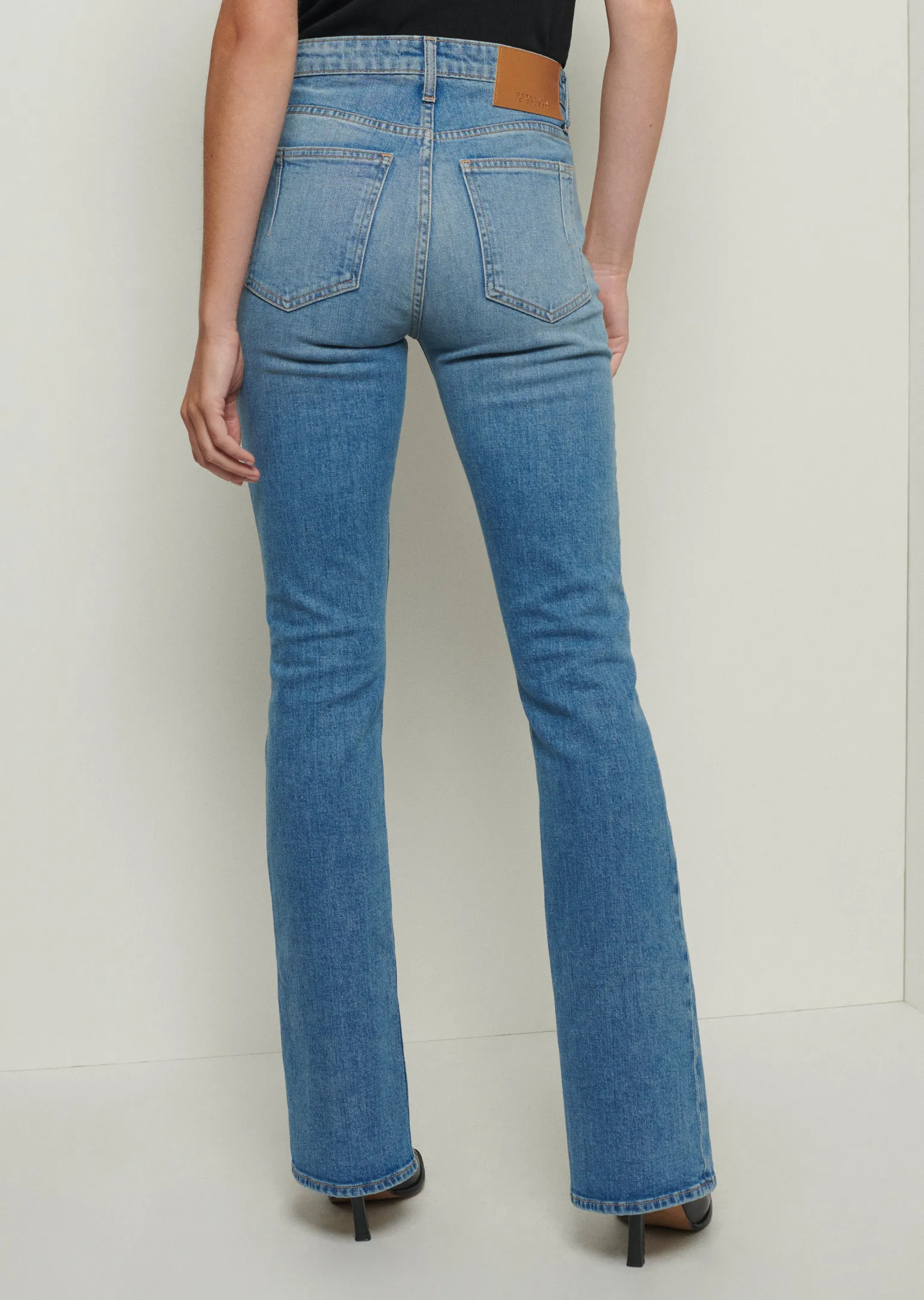 Women Derek Lam Pants & Shorts<Lucia Front Slit Jeans