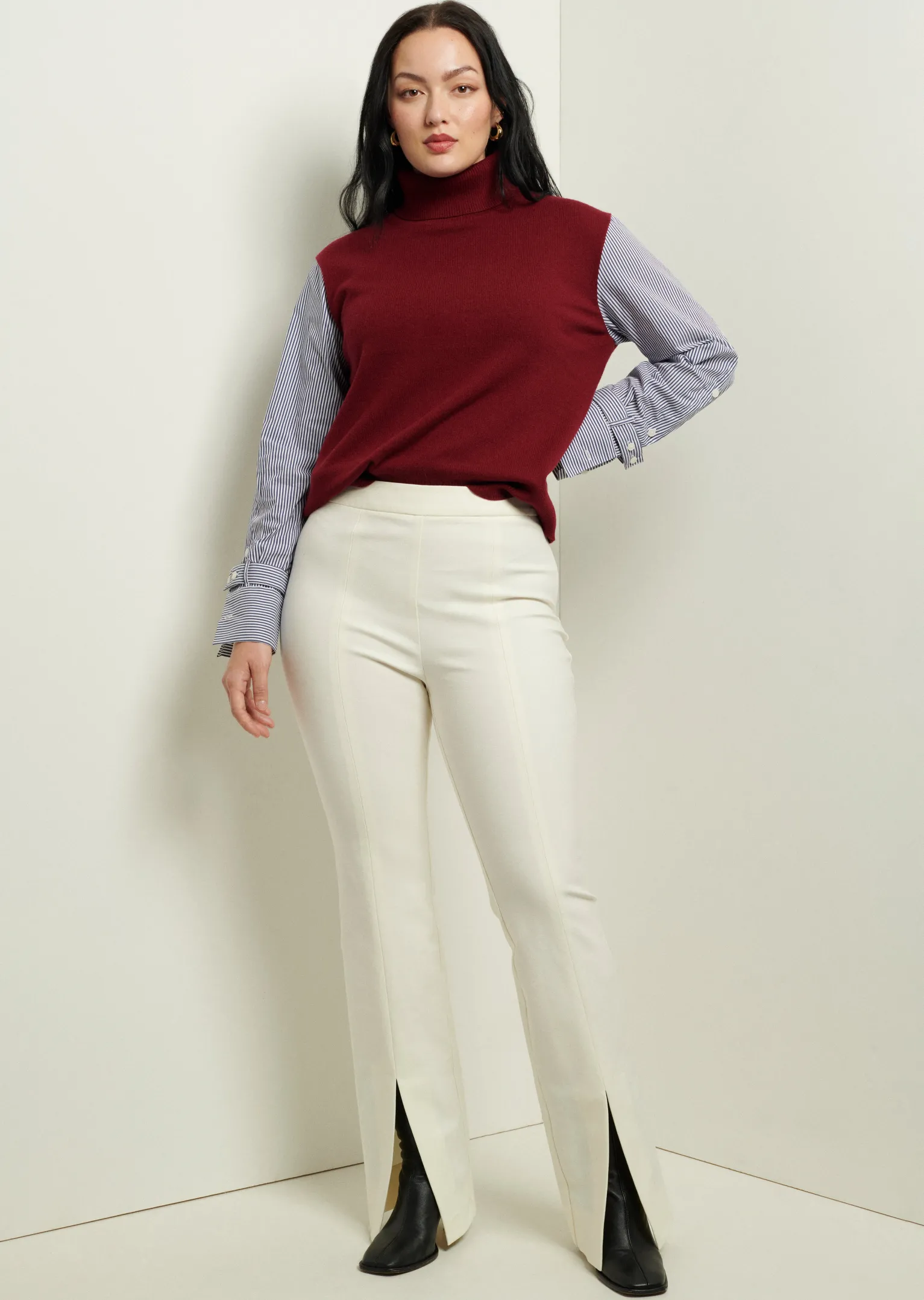 Women Derek Lam Essentials<Lucia Front Slit Trousers
