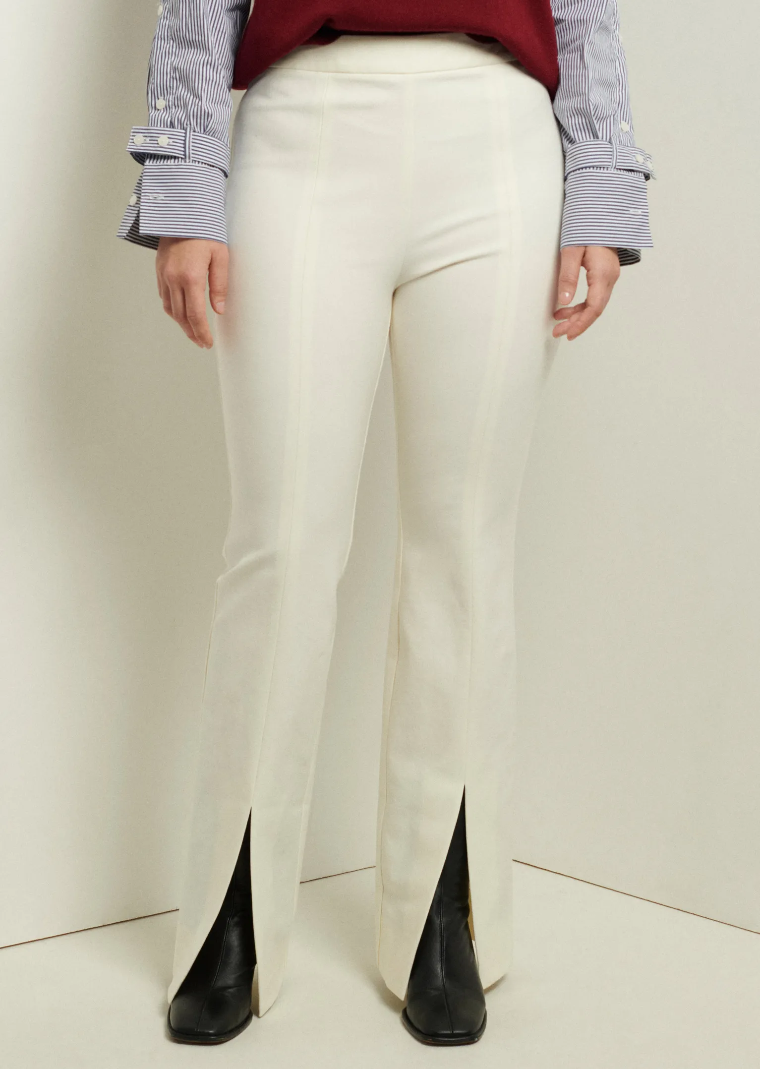Women Derek Lam Essentials<Lucia Front Slit Trousers