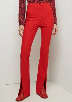 Women Derek Lam Pants & Shorts<Lucia Front Slit Trousers