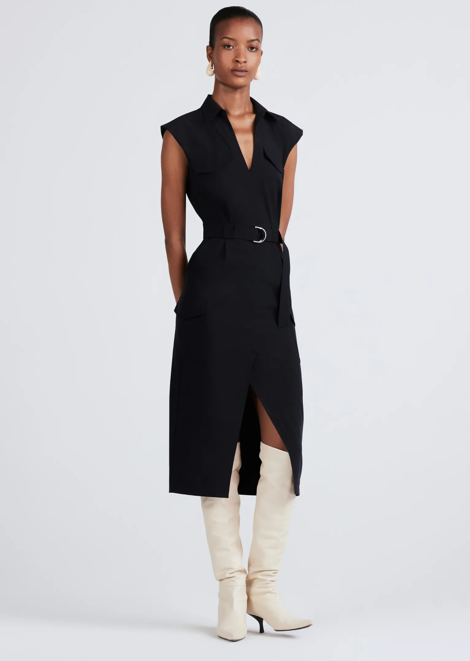 Women Derek Lam Dresses & Skirts<Lucy Utility Shirtdress