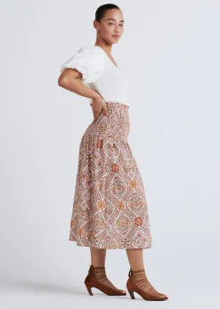 Women Derek Lam Dresses & Skirts<Madani Smocked Skirt