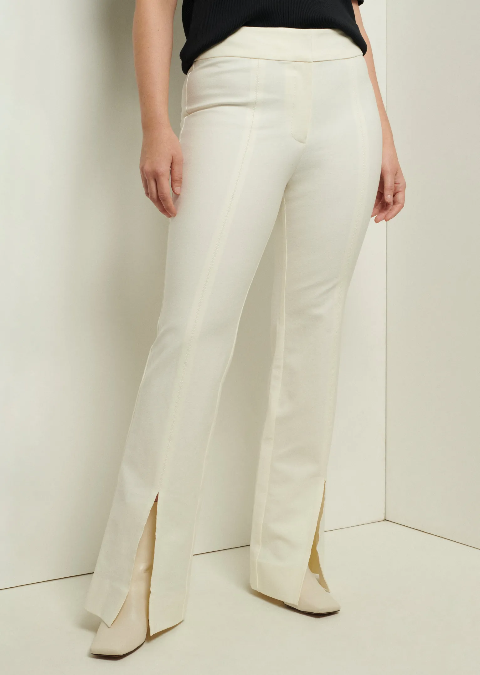 Women Derek Lam Essentials<Maeve Front Slit Trousers