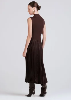 Women Derek Lam Dresses & Skirts<Maizie Mock Neck Sleeveless Dress