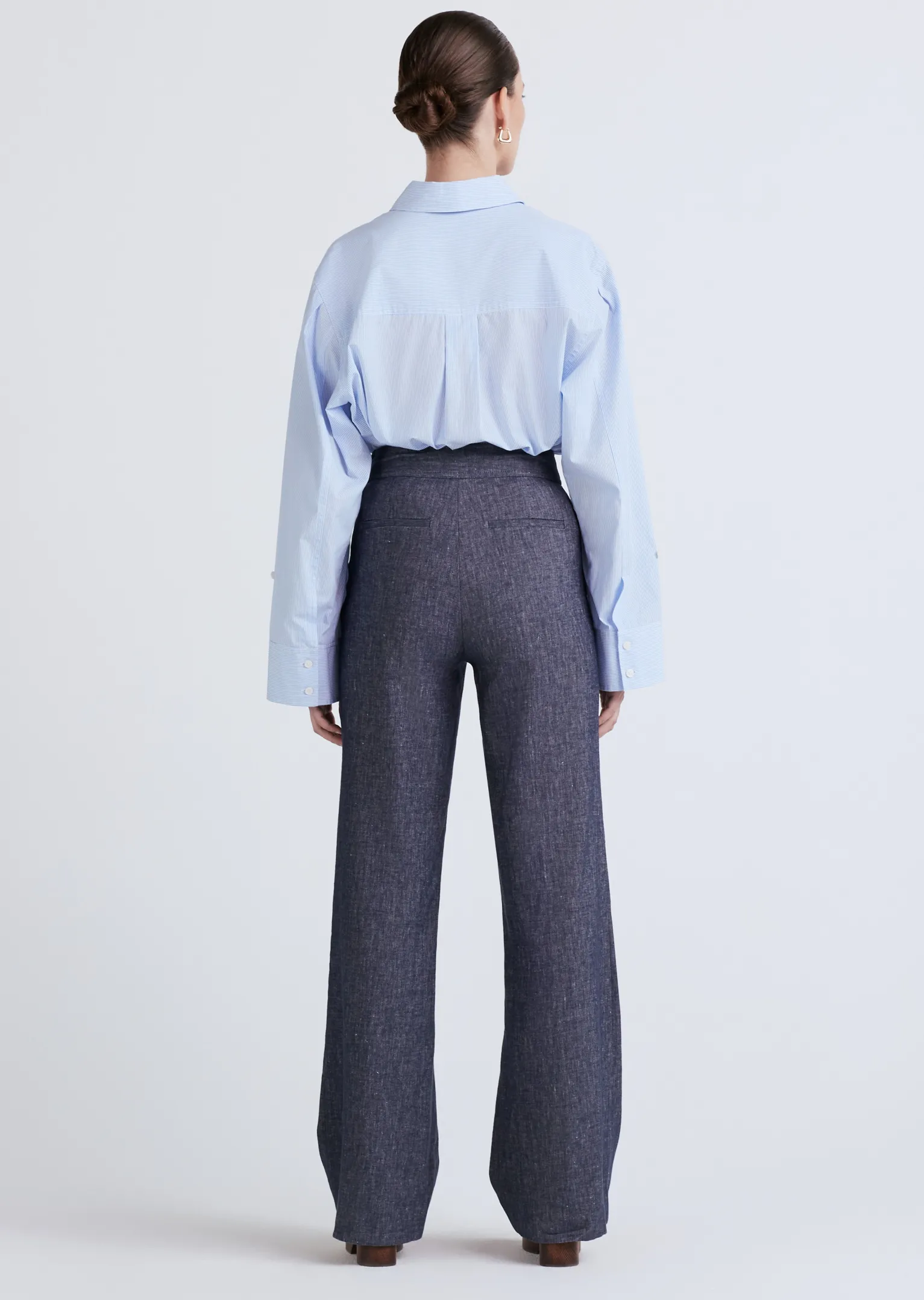 Women Derek Lam Pants & Shorts<Massimo Wide Leg Sailor Pants
