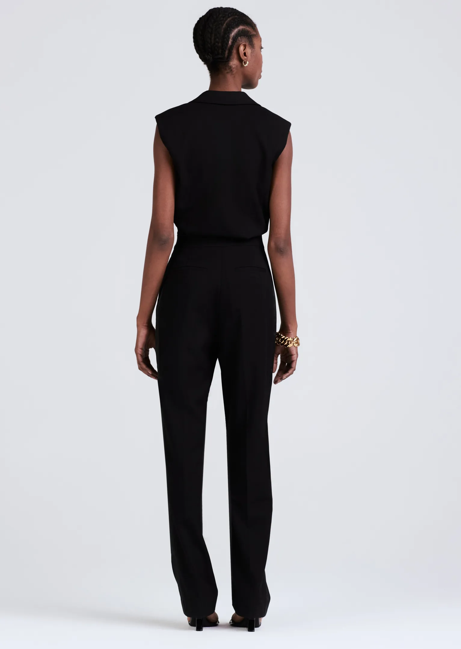 Women Derek Lam Pants & Shorts<Merrill Sleeveless Blazer Jumpsuit