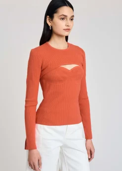 Women Derek Lam Sweaters<Nessa Bolero Cami Set