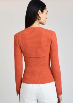 Women Derek Lam Sweaters<Nessa Bolero Cami Set
