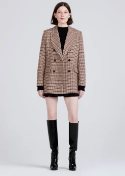 Women Derek Lam Jackets & Coats<Raquel Double Breasted Peacoat
