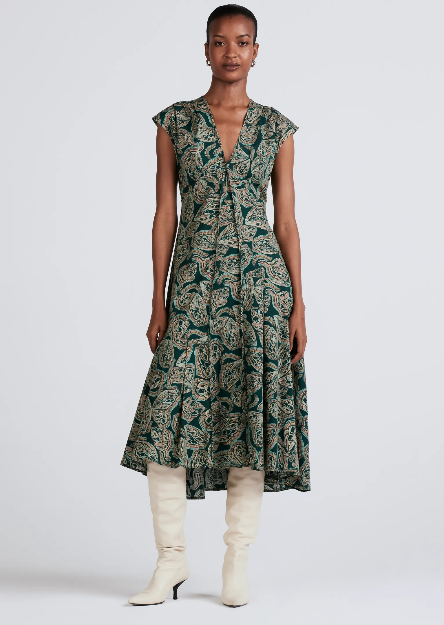 Women Derek Lam Dresses & Skirts<Reina Sleevless Midi Dress