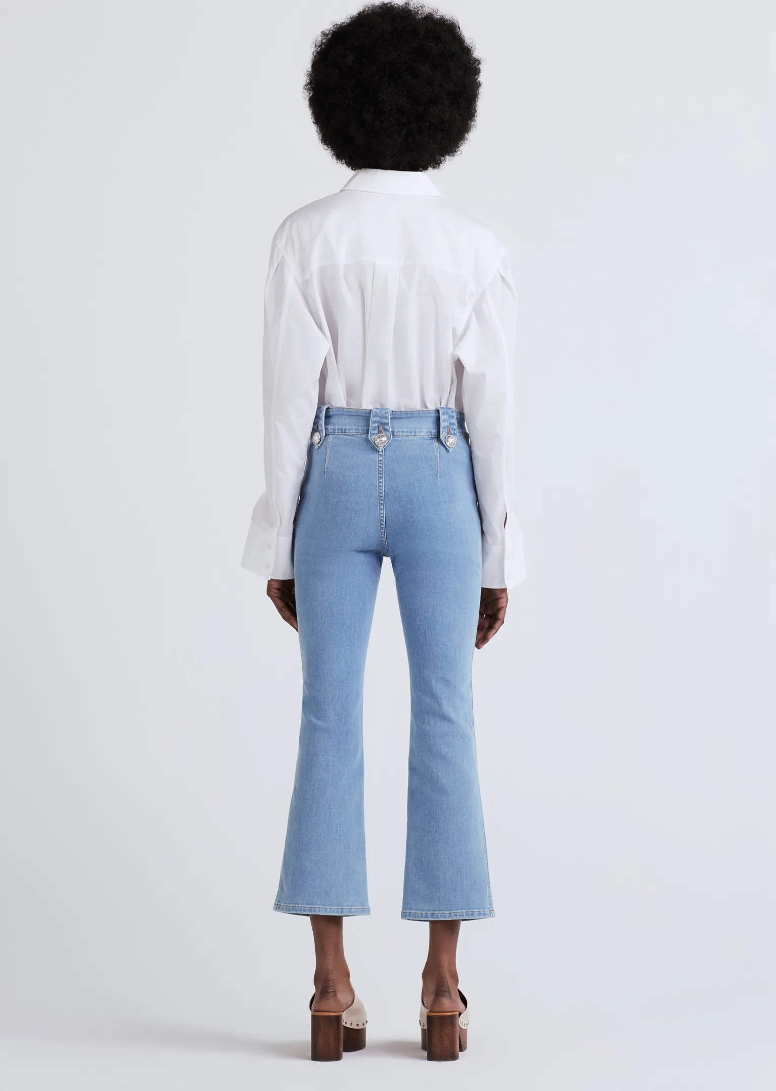 Women Derek Lam Denim<Robertson Crop Flare Jeans