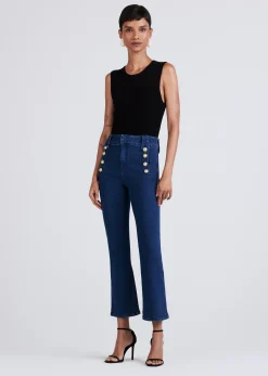 Women Derek Lam Denim<Robertson Crop Flare Jeans