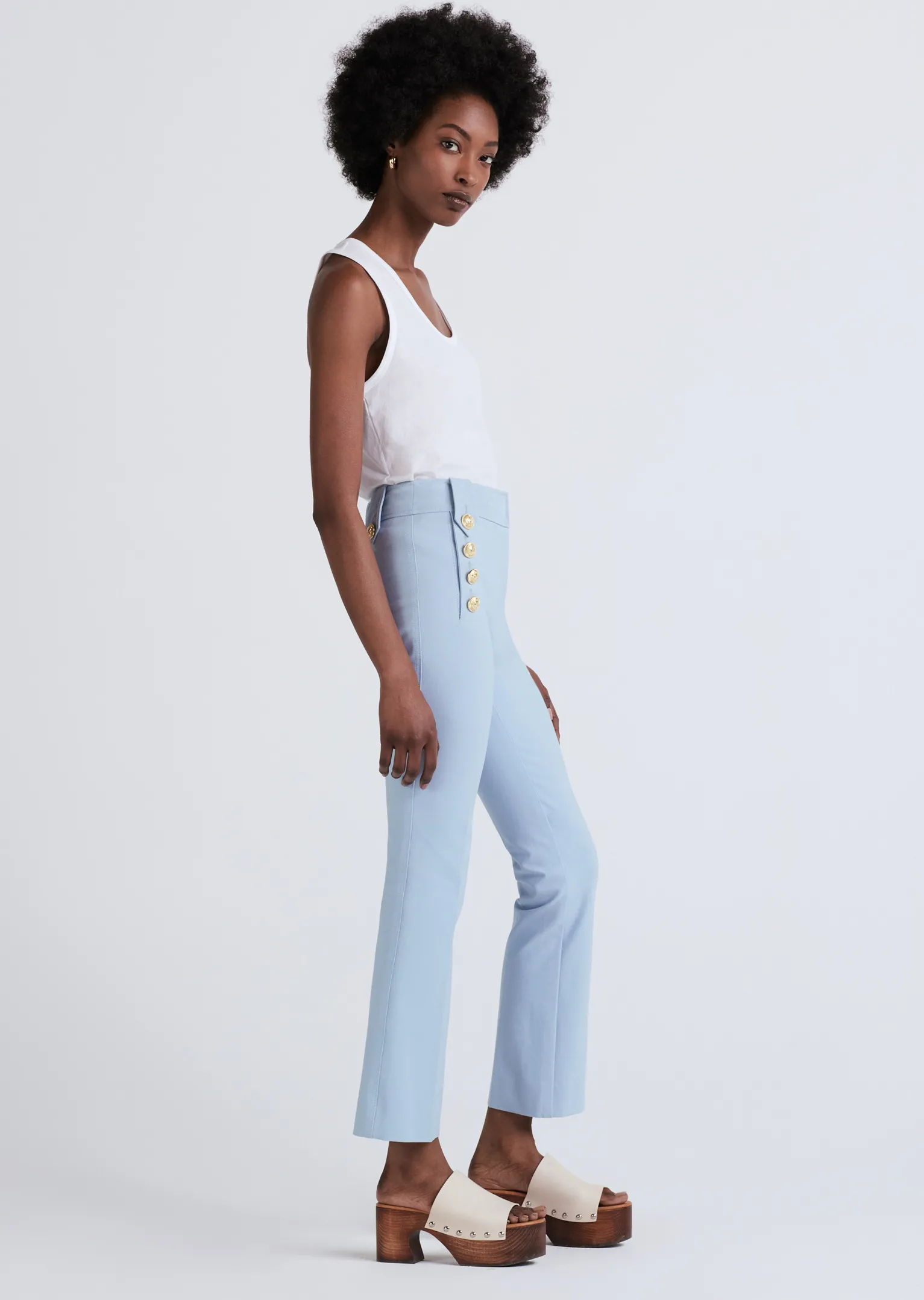 Women Derek Lam Pants & Shorts<Robertson Crop Flare Trousers