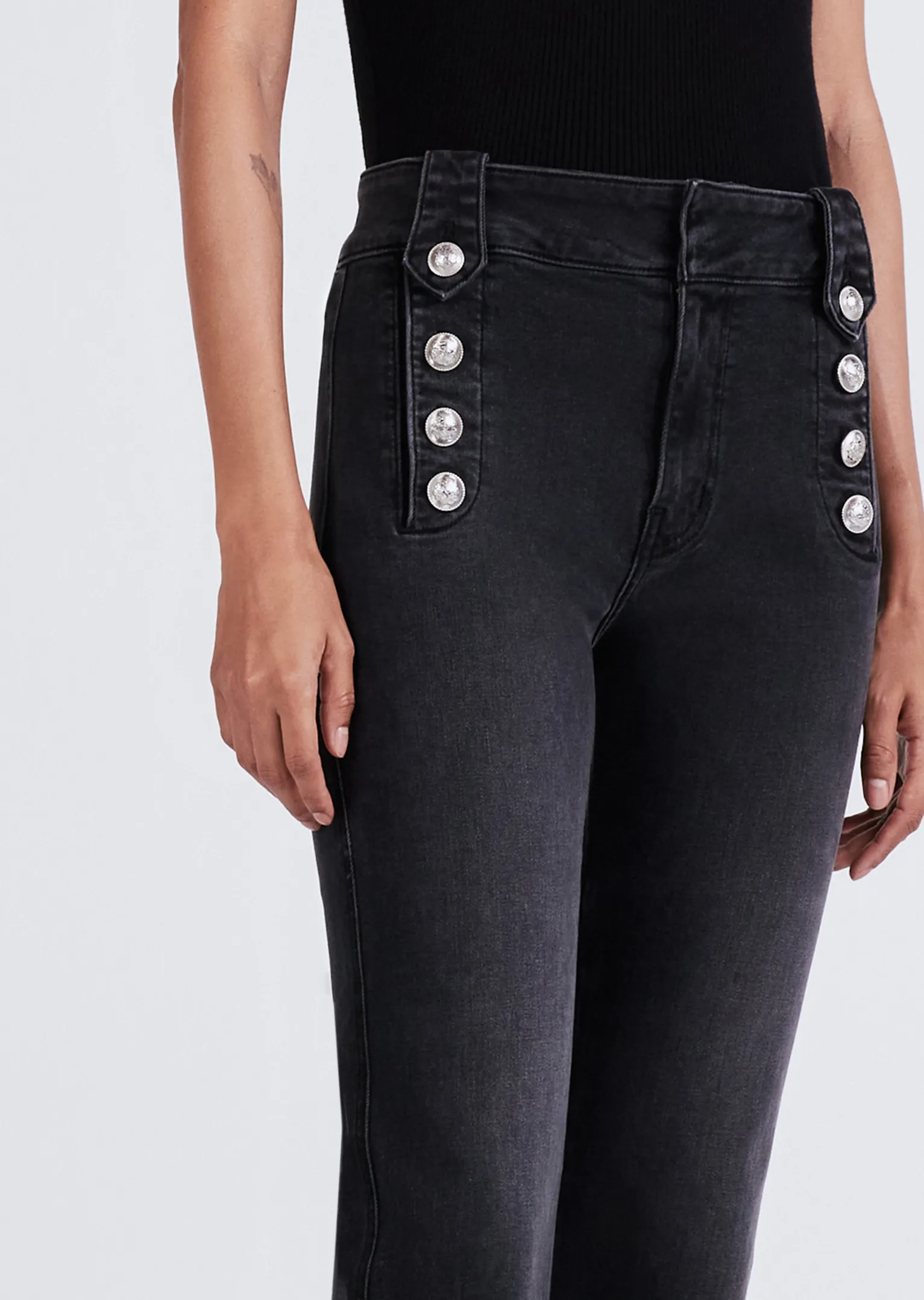 Women Derek Lam Denim<Robertson Crop Flare Trouser