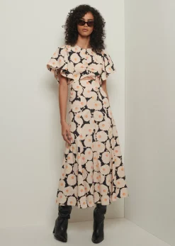 Women Derek Lam Dresses & Skirts<Romilly Flutter Sleeve Dress