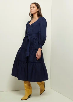Women Derek Lam Dresses & Skirts<Rowena Long Sleeve Maxi Dress