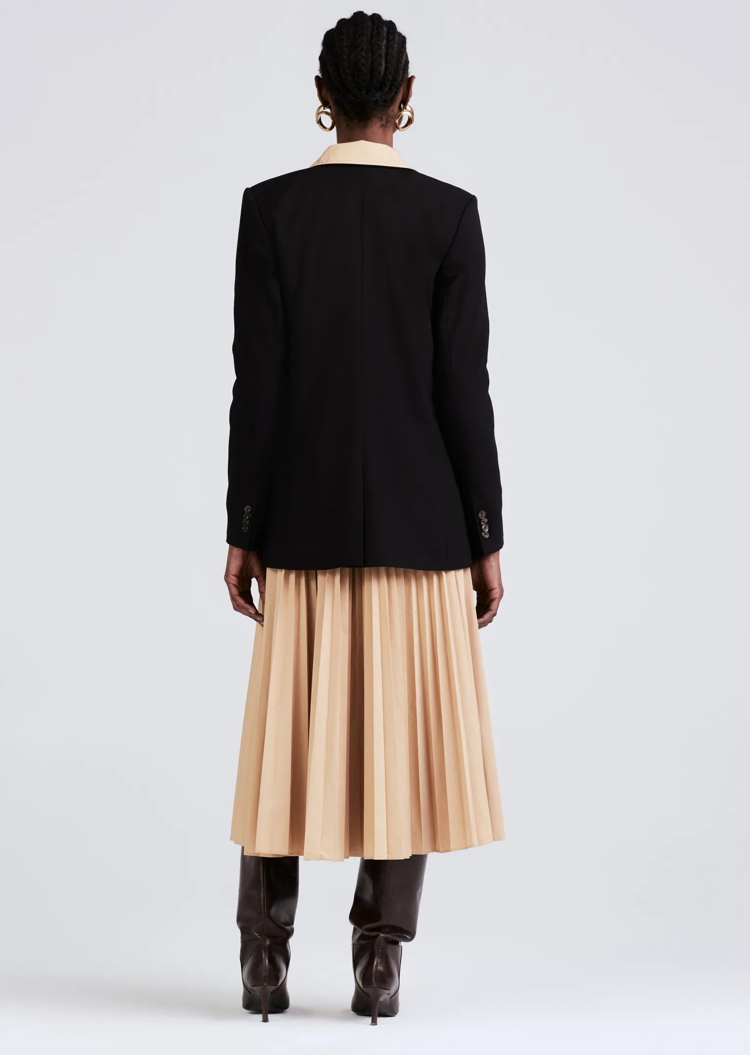 Women Derek Lam Jackets & Coats<Sandra Double Breasted Slit Blazer