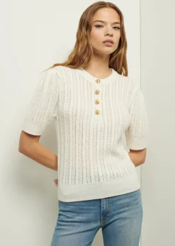 Women Derek Lam Tops<Shea Puff Sleeve Top