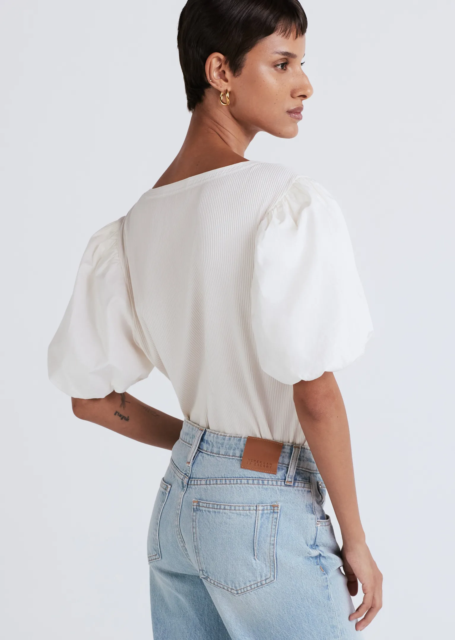 Women Derek Lam Pants & Shorts<Sofia Mid Rise Relaxed Straight