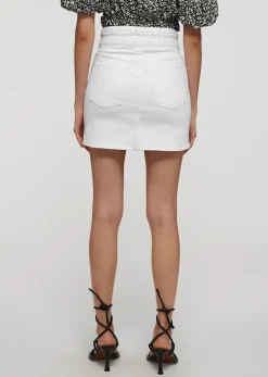 Women Derek Lam Dresses & Skirts<Stella Braided Waist Mini Skirt