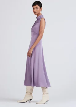 Women Derek Lam Dresses & Skirts<Tate Sleeveless Mock Neck Dress