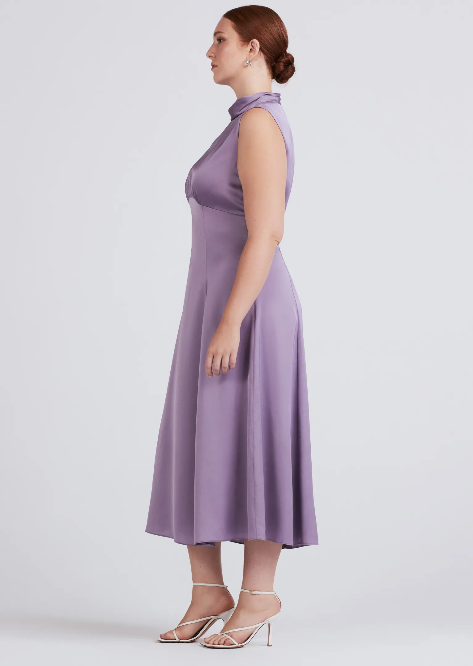 Women Derek Lam Dresses & Skirts<Tate Sleeveless Mock Neck Dress