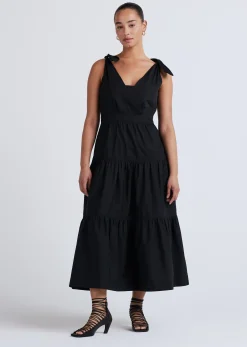 Women Derek Lam Dresses & Skirts<Timothea Shoulder Tie Dress