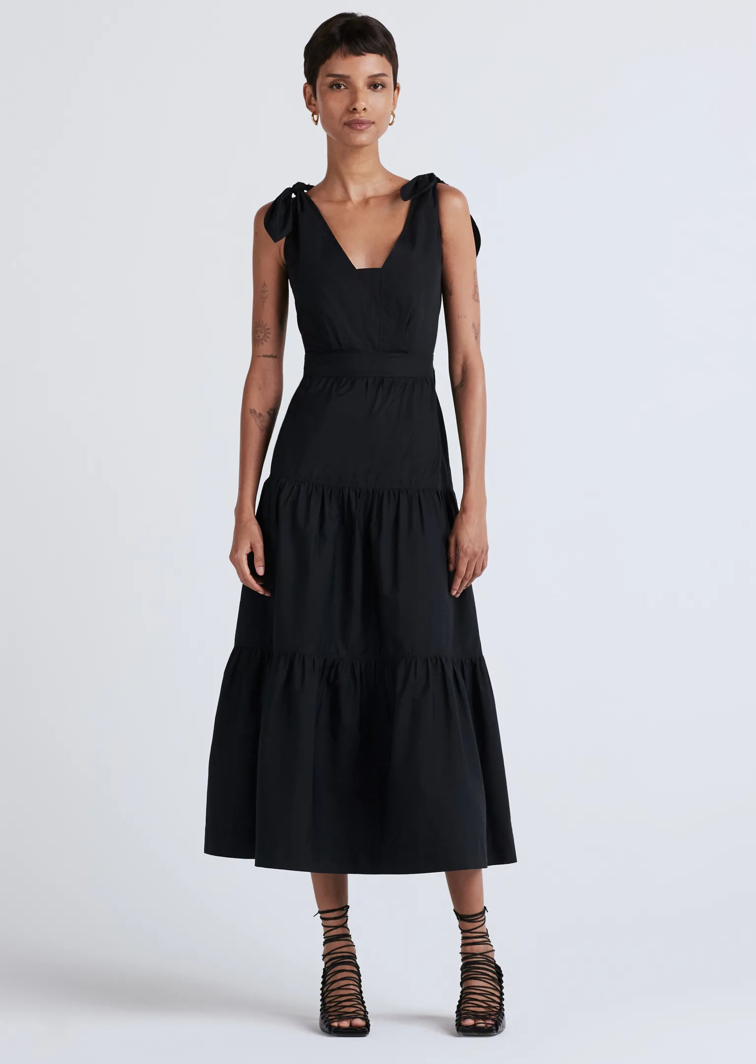 Women Derek Lam Dresses & Skirts<Timothea Shoulder Tie Dress