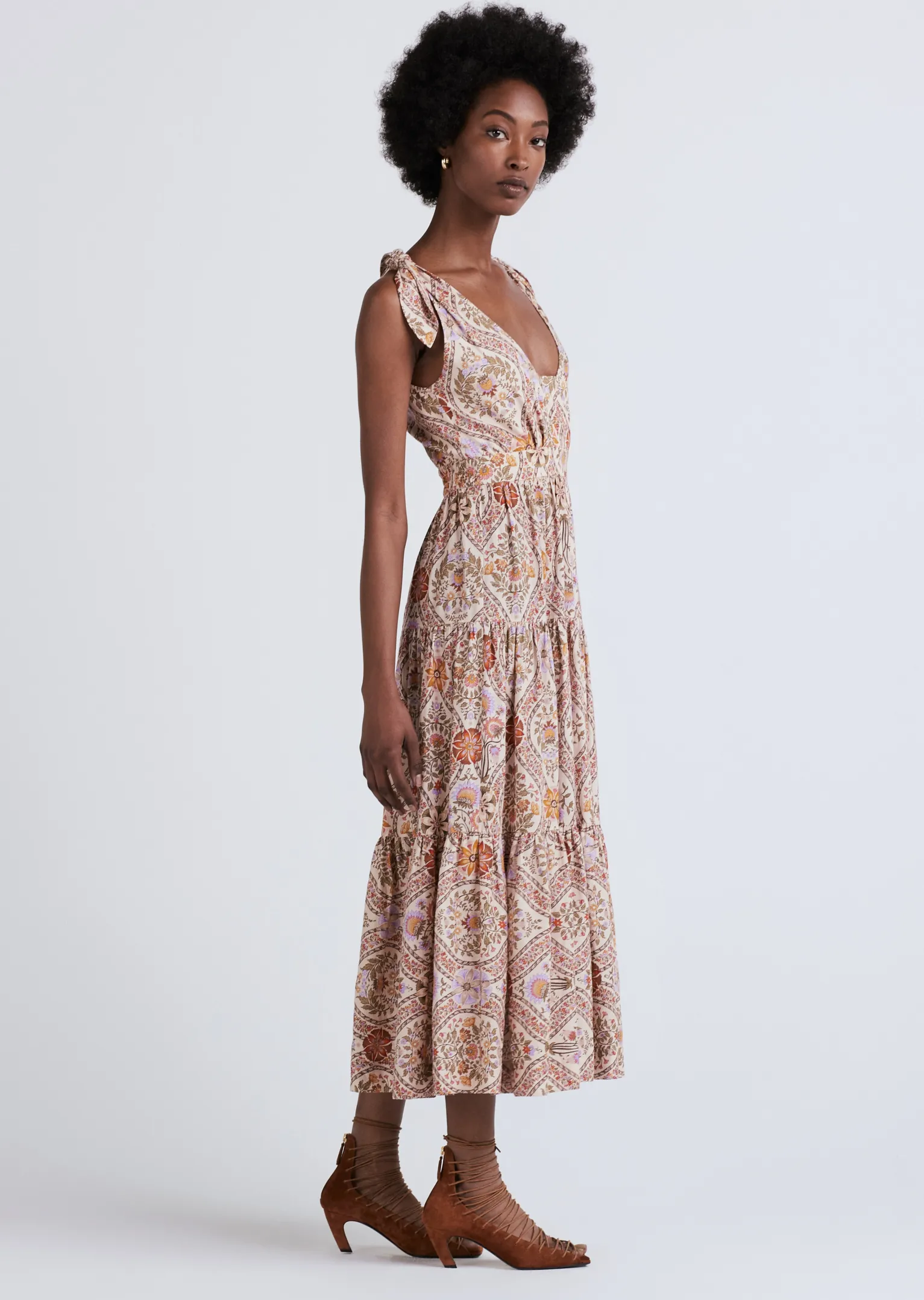 Women Derek Lam Dresses & Skirts<Timothea Shoulder Tie Dress