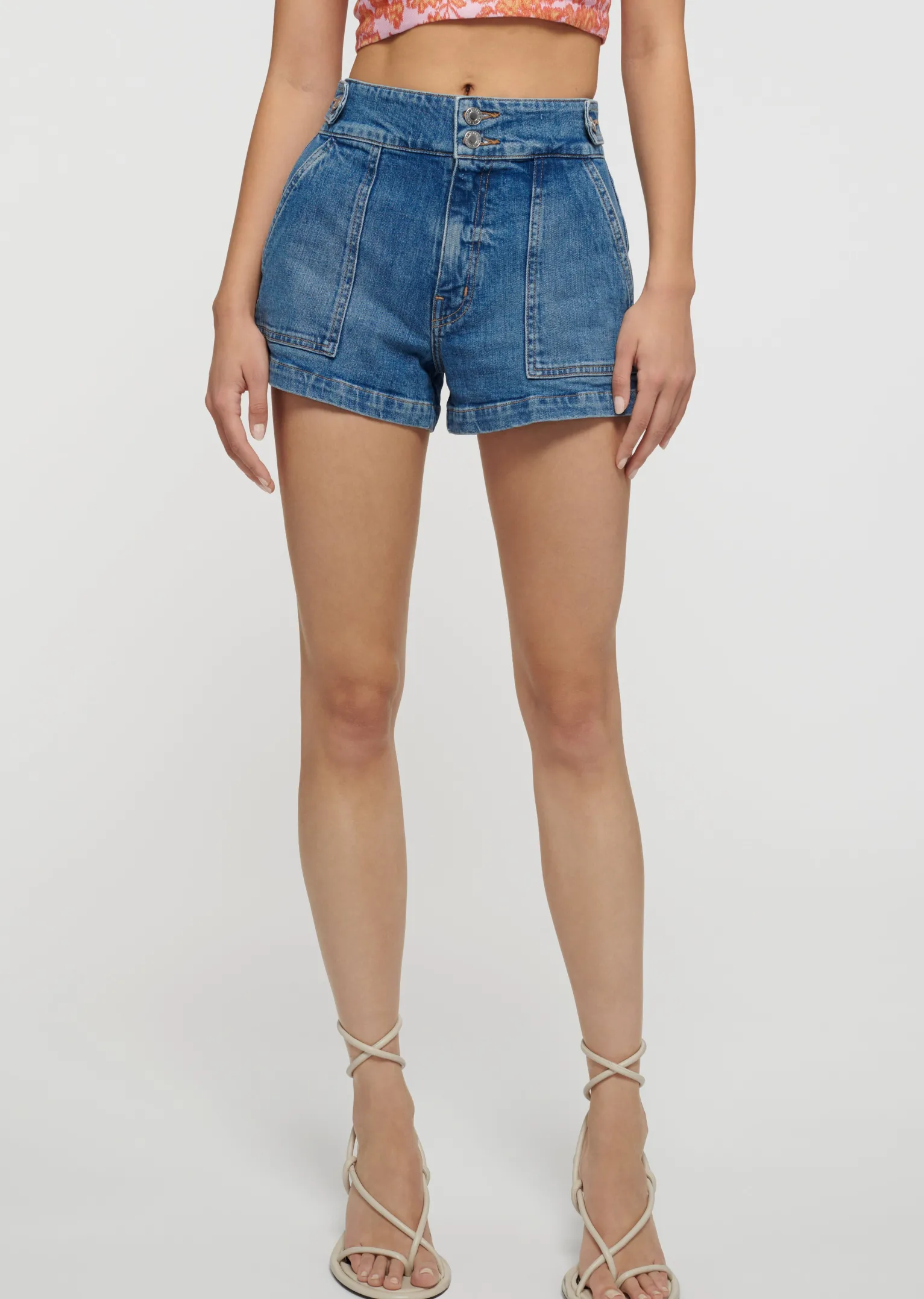 Women Derek Lam Pants & Shorts<Vincent Utility Shorts
