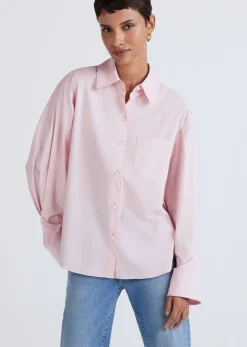 Women Derek Lam Essentials<Wesley Button Front Shirt