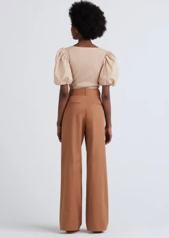 Women Derek Lam Tops<Willa Balloon Sleeve Scoop Neck Top